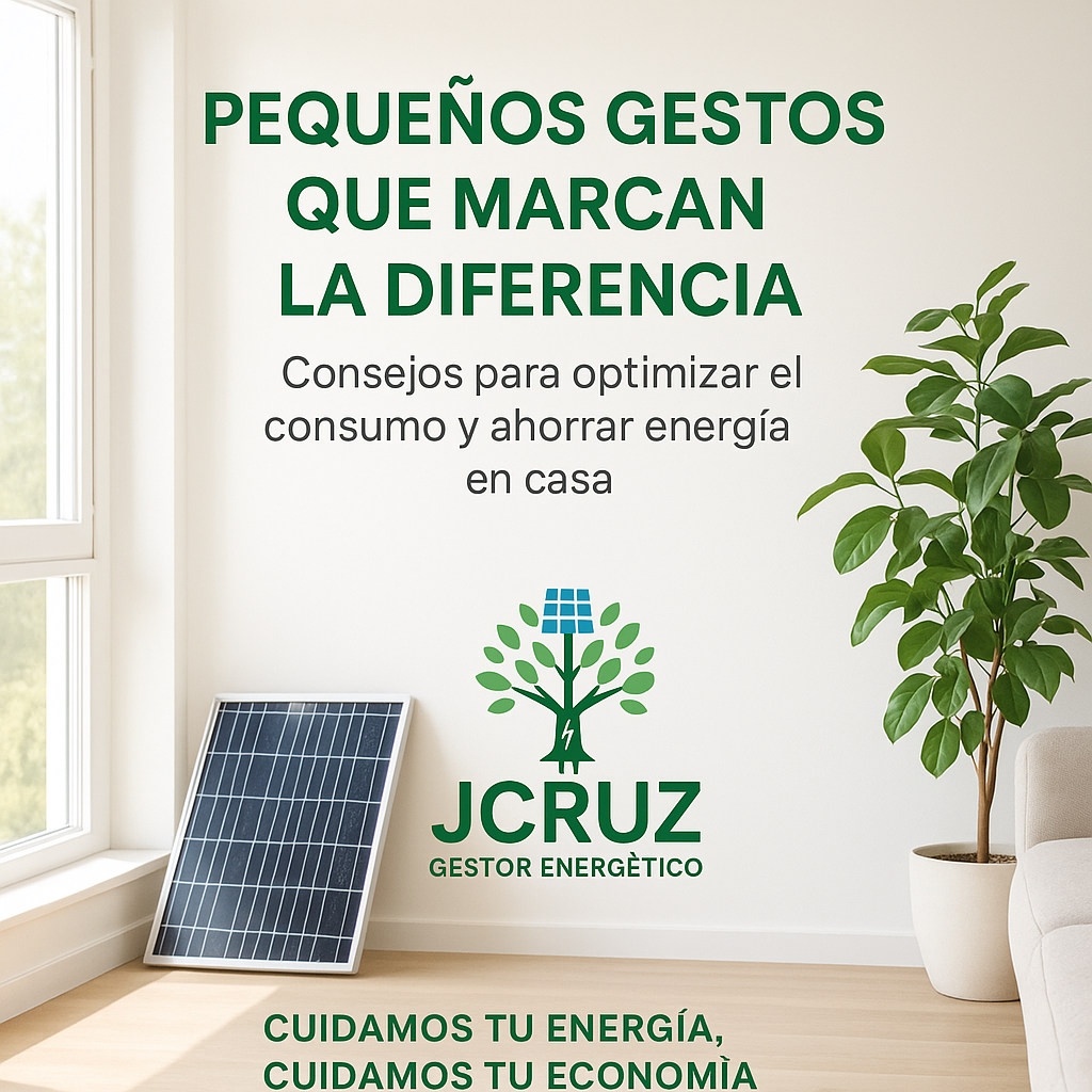 🔋 Pequeños gestos que marcan la diferencia: consejos para optimizar el consumo energético en tu vivienda